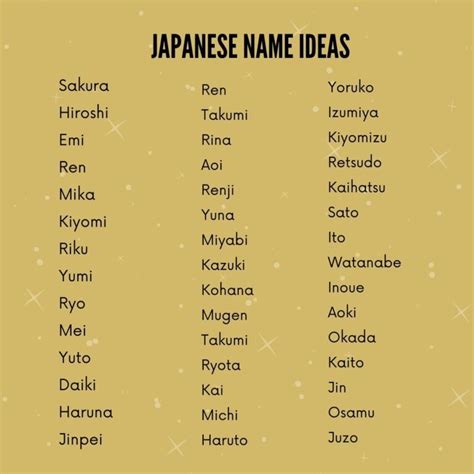 取日本名字|Japanese Name Generator